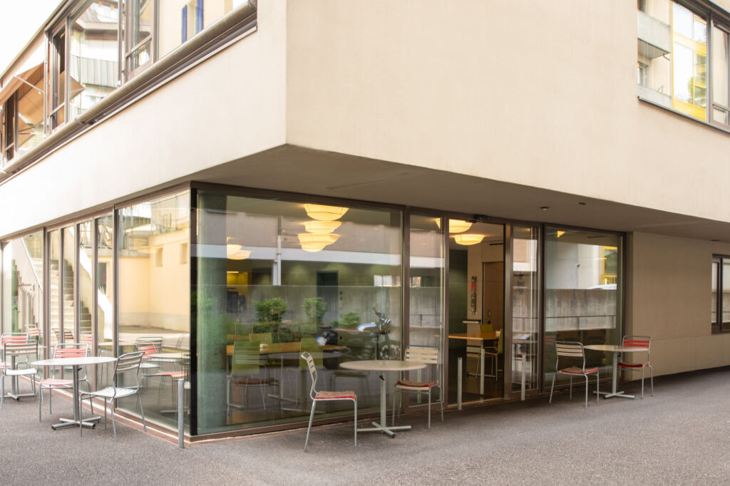 Aussenbereich Caféteria