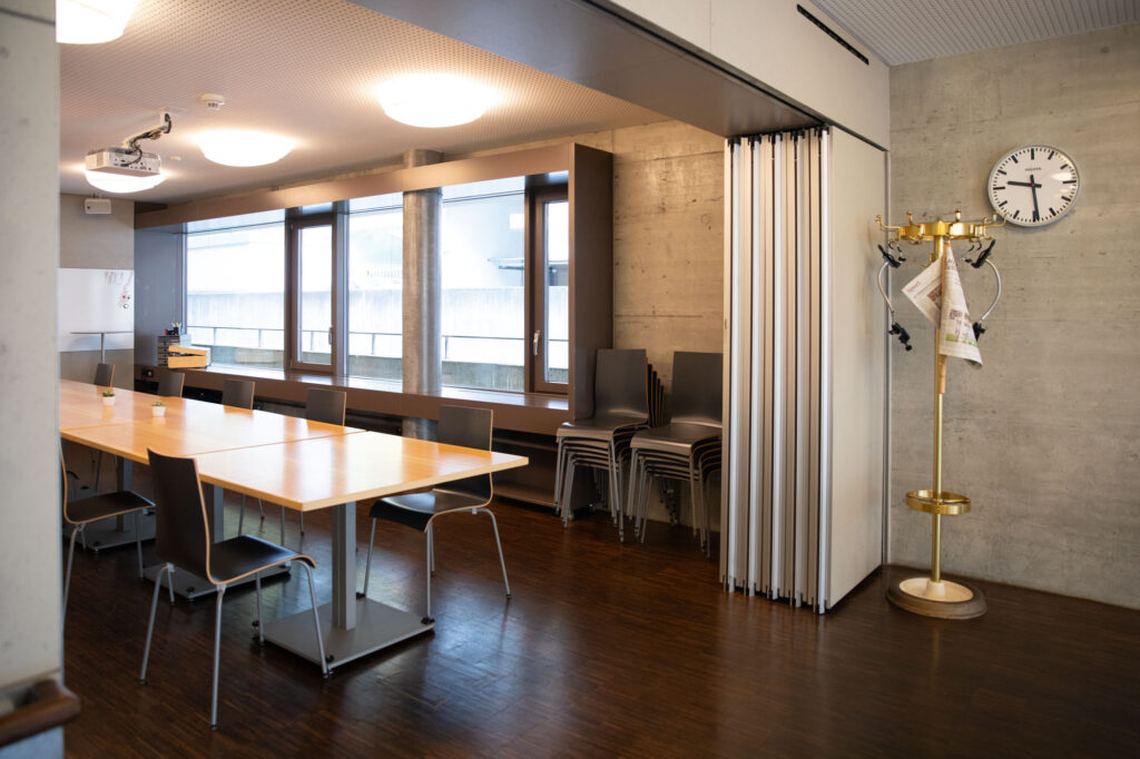 Sitzungszimmer Sääli mit Trennwand